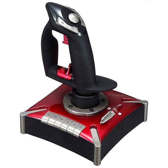 kelihood Joystick für PC/Computer Unterstützung - Stufenloser Schubregler Controller für Flugsimulator oder andere Simulator-