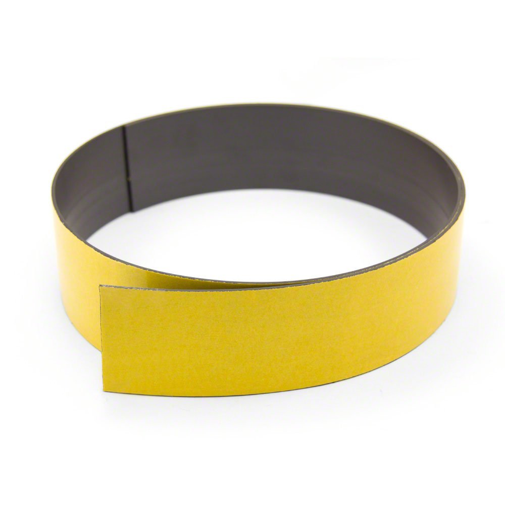 MagFlex® 50mm Wide Flexible Magnetic Tape - Premium Self Adhesive - Polarity B (1 Metre Length)