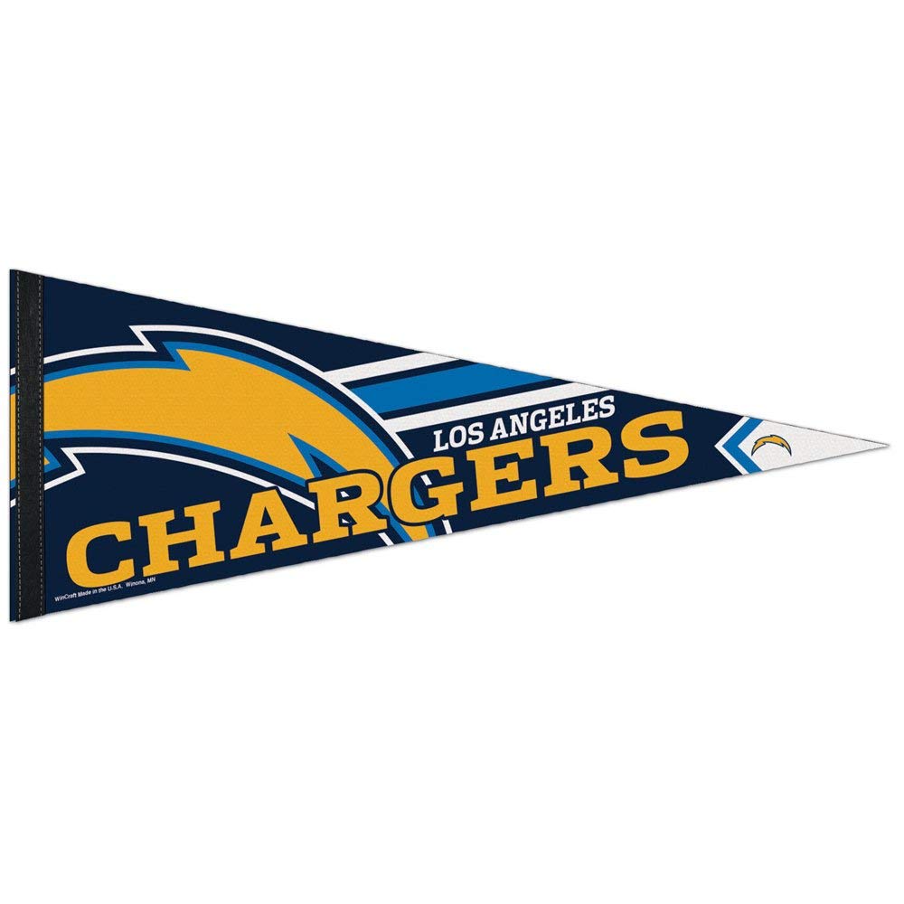 WinCraft San Diego Chargers Big Logo Premium Football NFL Pennant