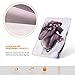 Uarter Bath Mat, Elephant Rug, Bath Rugs, Anti-bacterial Non-slip Bathroom Mat, Soft Bathmat Bathroom Carpet for Baby Kids Safety with Memory Foam Coral Velvet Fabric 15.7