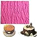 Fondant Impression Mat, Tree Bark Texture Design- Christmas Molds Silicone-Cake Decorating Supplies for Cupcake Wedding Cake Decoration