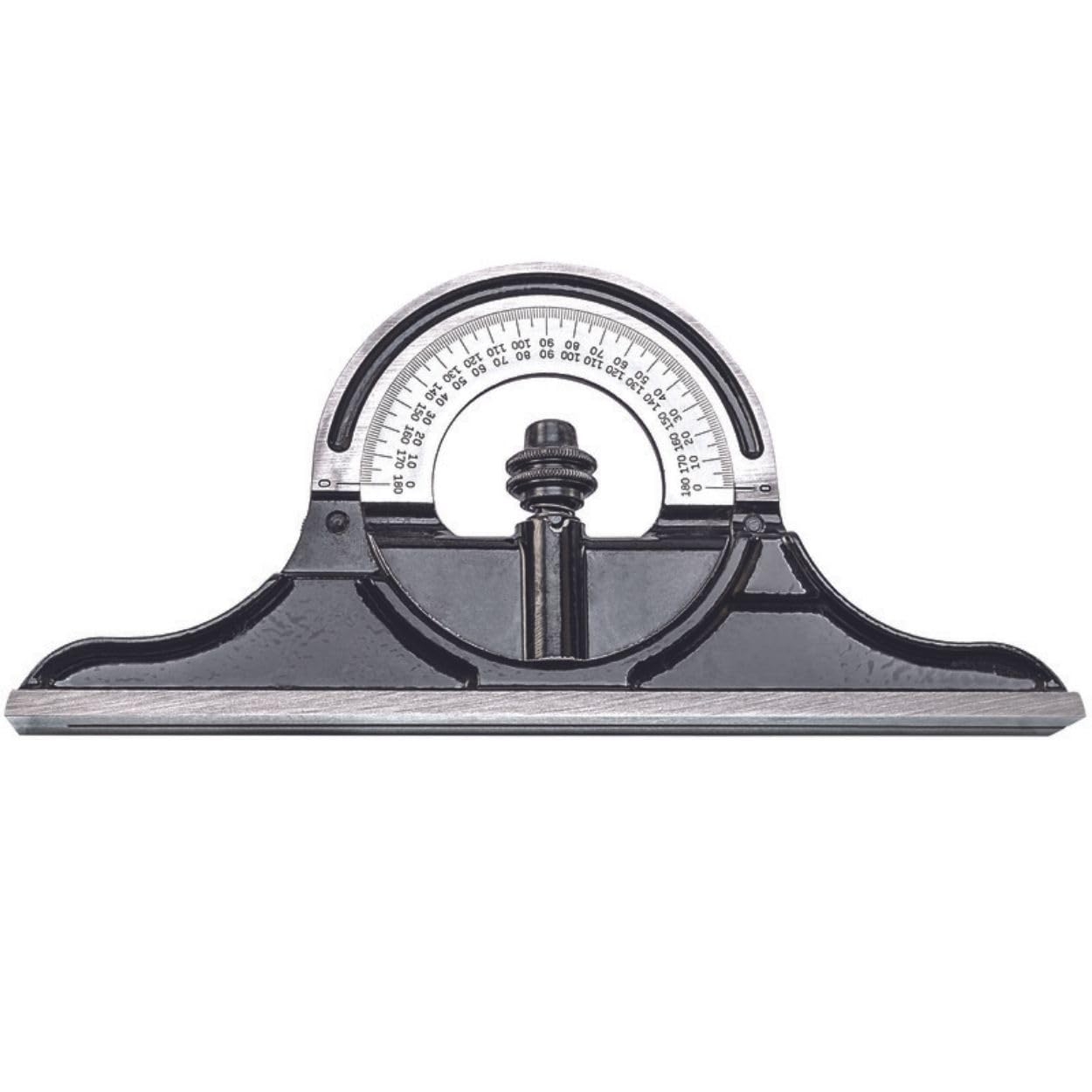 Starrett CPR-1224S Cast Iron Reversible Protractor Head For Combination Squares, Combination Sets And Bevel Protractors