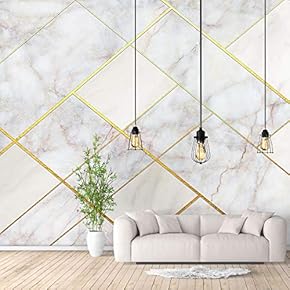 Wall Murals for Bedroom Abstract Geometric Theme Removable Wallpaper Peel and Stick Wall Stickers - 66x96 inches