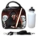 Disney Star Wars Black Kylos & Storm Trooper Lunch Bag with Water Bottle & Adjustable Shoulder Strap