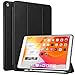 MoKo for iPad 10th Generation 10.9 Inch Case 2022 with Pencil Holder, Smart Trifold Protective iPad Case with Soft TPU Back Stand Cover for 10th gen iPad 2022, Hollow Logo/Auto Wake/Sleep,Matte Black