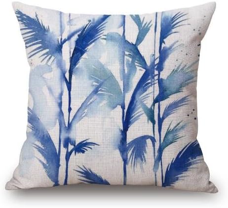 Beach Coconut Tree Cotton Linen Throw pillow cover Cushion Case Sofa Office Decorative 18"X18" ¡ (10)