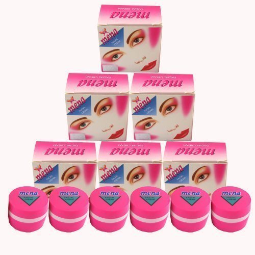 6x3g MENA FACIAL PEARL CREAM SKIN WHITENING PURE VITAMIN E REMOVE ACNE DARK SPOT 6x3g MENA FACIAL PEARL CREAM SKIN WHITENING PURE VITAMIN E REMOVE ACNE DARK SPOT