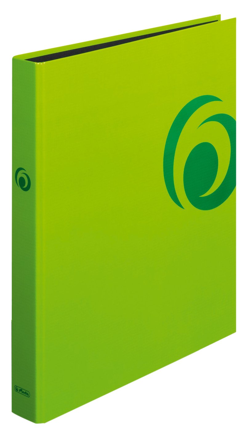 Herlitz max. File Fresh Ring Binder A4 2 Ring Binder – Combination 25 mm – Pack of 1, Blue Light Green