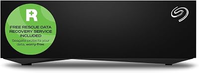Seagate Desktop 8TB External Hard Drive USB 3.0 for PC Mac Black