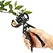 CoZroom Garden 2 in 1 Grafting Pruning Tool Set with 2 Extra Sharp Blades and Storage Box