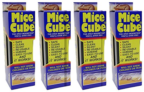 Mice Cube Reusable Humane Mouse Trap 4 Pack Mice Cube Reusable Humane Mouse Trap 4 Pack
