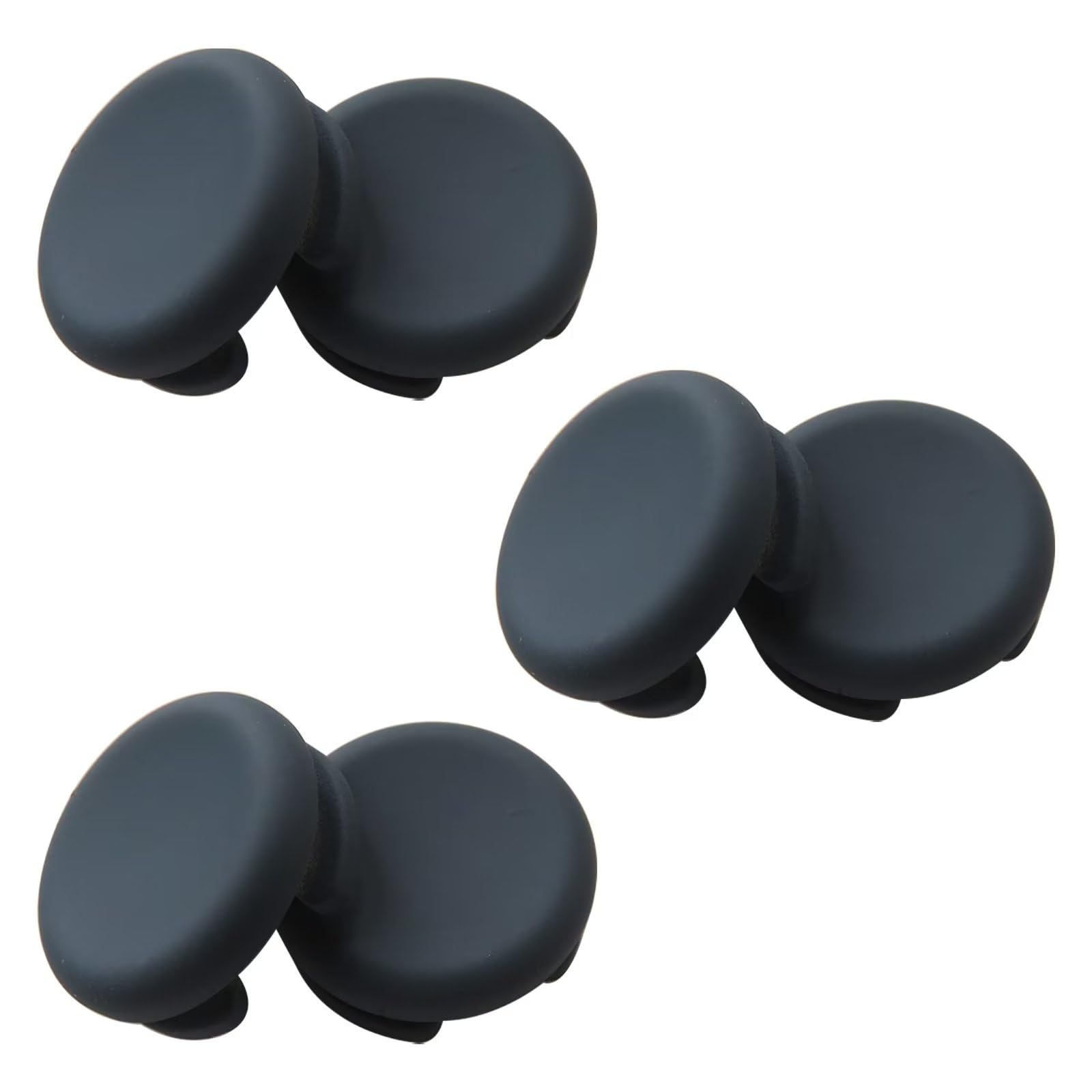 XSPANDER 6-Pack Analog Joystick Cap Thumb Stick Grip Cover Circle Pad Button Replacement Repair Part for Nintendo 3DS, 3DS XL, New 2DS, 2DS XL, 2DS, 3DS