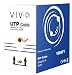 VIVO Red 1,000ft Bulk Cat5e, CCA Ethernet Cable, 24 AWG, UTP Pull Box | Cat-5e Wire, Indoor, Network Installations (CABLE-V001R)