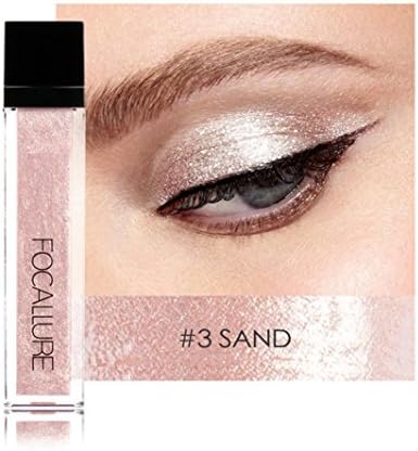 Yeefant Long Lasting Glitter Eyeliner Waterproof Anti Sweat Liquid Metallic Shiny Smoky Eye Liner Pencil Pen Eyeshadow Make Up Beauty Cosmetics(03)