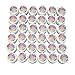 Qimisi 36 Multi Colors Pots Pure Color UV Gel For Nail Art Tips Shiny Cover Manicure