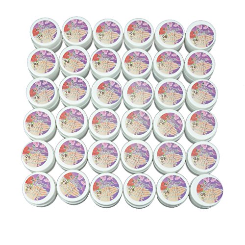 Qimisi 36 Multi Colors Pots Pure Color UV Gel For Nail Art Tips Shiny Cover Manicure
