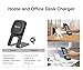 Neotrix Magnetic Wireless Desk Charger Stand, Mobile Cell Phone Magnet Charging Stand for Qi Standard Enabled Devices(Black)