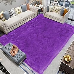 Latepis 8x10 Area Rugs for Living Room Fluffy