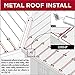 Heat Cable Roof Clip for Securing Ice Dam Heat Tape and Heat Cable to Roofs (25 Pack) (Raw Aluminum)