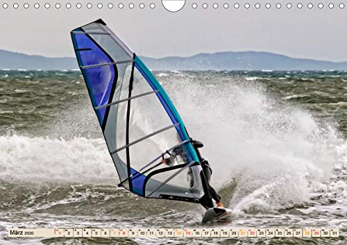 Windsurfing - extrem cool (Wandkalender 2020 DIN A4 quer): Windsurfing, ultimativer Funsport in beeindruckenden Bildern. (Monatskalender, 14 Seiten ) - Thumbnail 4
