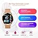 GOKOO Smart Watch for Men Women with All-Day Heart Rate Blood Pressure Sleep Monitor IP67 Waterproof Activity Tracker Calorie Running Counter Gold