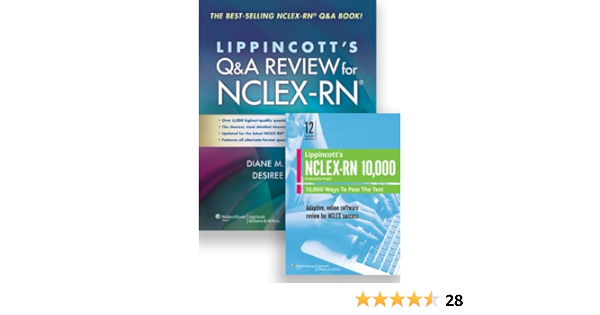 Lippincott S Q A Review For Nclex Rn Nclex Rn 10 000 Prepu 9781469833712 Medicine Health Science Books Amazon Com