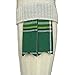 Tartanista Mens Green Irish Tartan Pointed Kilt Sock Flashes