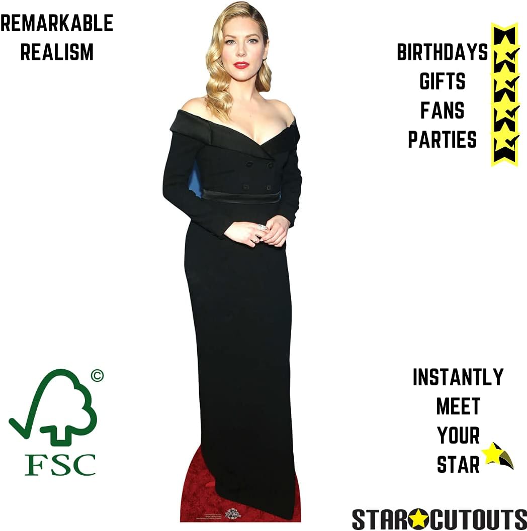 STAR CUTOUTS CS895 Katheryn Winnick Vikings Life Size Cardboard Cutout with Free Mini Cut Out Perfect for Birthdays Gifts - Image 5