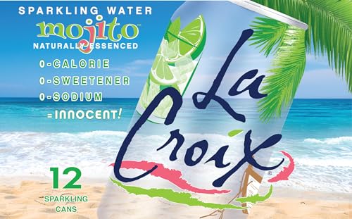 LACROIX SPARKLING WATER, MOJITO, 12 FL OZ (PACK OF 12)