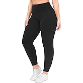NexiEpoch Leggings for Women Plus Size-High Waisted L-XL-6XL Tummy Control Soft Yoga Pants for Workout Running