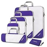 Gonex Compression Packing Cubes Mesh Organizers