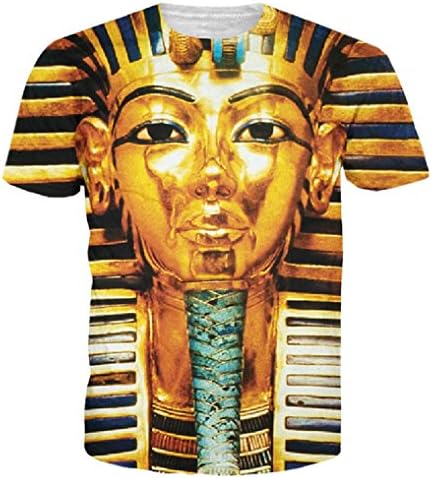 Moji Dorathy Cool Summer Fashion Women Men Printed Short Sleeve Tee Tops T-Shirts
