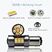 ENDPAGE 1157 2057 2357 2357A 7528 Switchback LED Bulbs White/Amber, Super Bright 62-SMD with Projector Lens for Turn Signal Lights (Pack of 2)