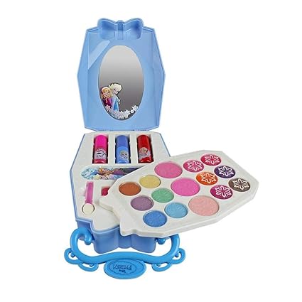 Amazon Com Elaco Girl Makeup Box Role Play Makeup Palette Set