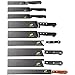 EVERPRIDE Chef Knife Guard Set (9-Piece Set) Universal Blade Edge Cover Sheaths for Chef and Kitchen Knives – Knives Not Included