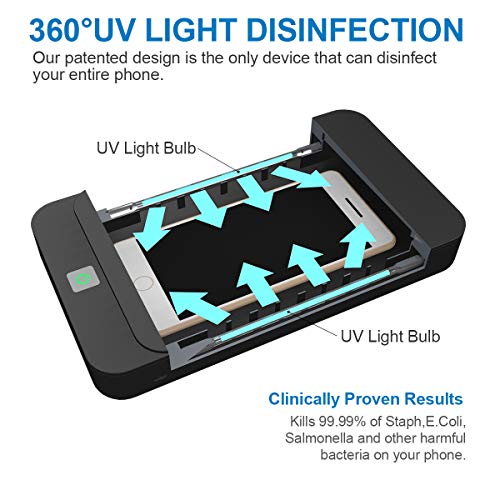 Wetekit Phone Uv Sanitizer, Portable UV Light Cell Phone Sterilizer