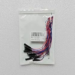 Gebildet 10pcs LED Plastic Indicator Pilot Light