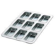 Wilton Aluminum 9-Cavity Petite Loaf Pan