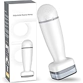 Derma Roller For Face Hair Beard,Beard Microneedle Roller,0.25mm Personal Use Microneedling Stamp Gifts For Men Women