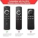 Remote Case/Cover for Fire TV Stick 4K, Protective Silicone Holder Lightweight [Anti Slip] ShockProof for Fire TV Cube/Fire TV(3rd Gen)Compatible with All-New 2nd Gen Alexa Voice Remote Control (Red)