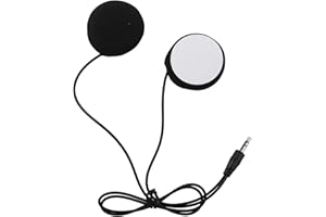 Flexible Installation Motorcycle Headphones Microphone for Cardo Edge Features Advanced Audio Technology (A)