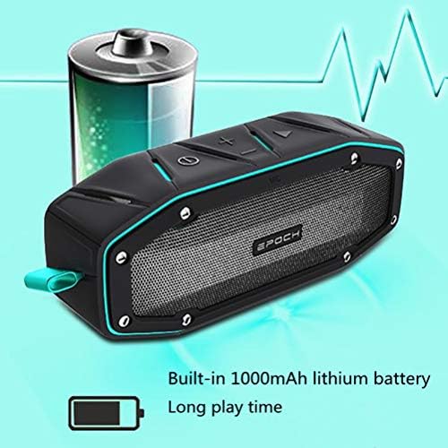 Bluetooth Speaker, New Private Mode Ipx6 Waterproof Bluetooth Speaker, Outdoor Riding Audio, Support for Connecting Mobile Phone Bluetooth, Tablet,Green