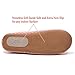 RelaxedFoot Slippers | Organic Cotton & Memory Foam | 1 Pair with Storage Bag (Medium, Red)