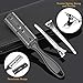 Hair Cutting Scissors Set, YBLNTEK 9 Pcs Professional Hairdressing Scissors Barber Thinning Scissors Hair Cutting Shears Kit for Barber Salon and Home (Black)