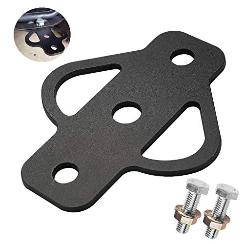 3Way Trailer Hitch Adapter Steel Hitch Mount with Bolt for ATV Lawn