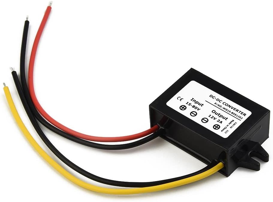 ARMYJY 15-72V to 12V 2A 36W DC-DC Step Down Module Converter Regulator