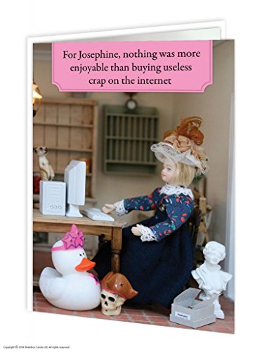 Brainbox Candy Funny Humorous 'Useless Crap On The Internet' Birthday Greetings Card