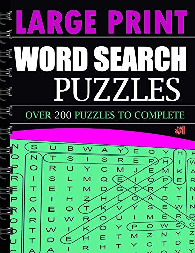Mua Large Print Word Search Puzzles #1: Over 200 Puzzles to Complete ...