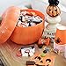 HERSHEY'S Snack Size Halloween Chocolate Candy Assortment in Pumpkin Bowl, 175 Pieces, 41.2 Ounces