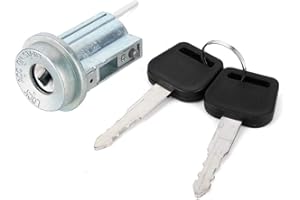 Aramox Ignition Lock, Ignition & Switch Keys Fits for /Corolla/Geo/Prizm 1998-2002 69057-63110 69057-12340 69057-35030
